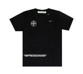 Off-White Stencil S/S Over T-Shirt - Black